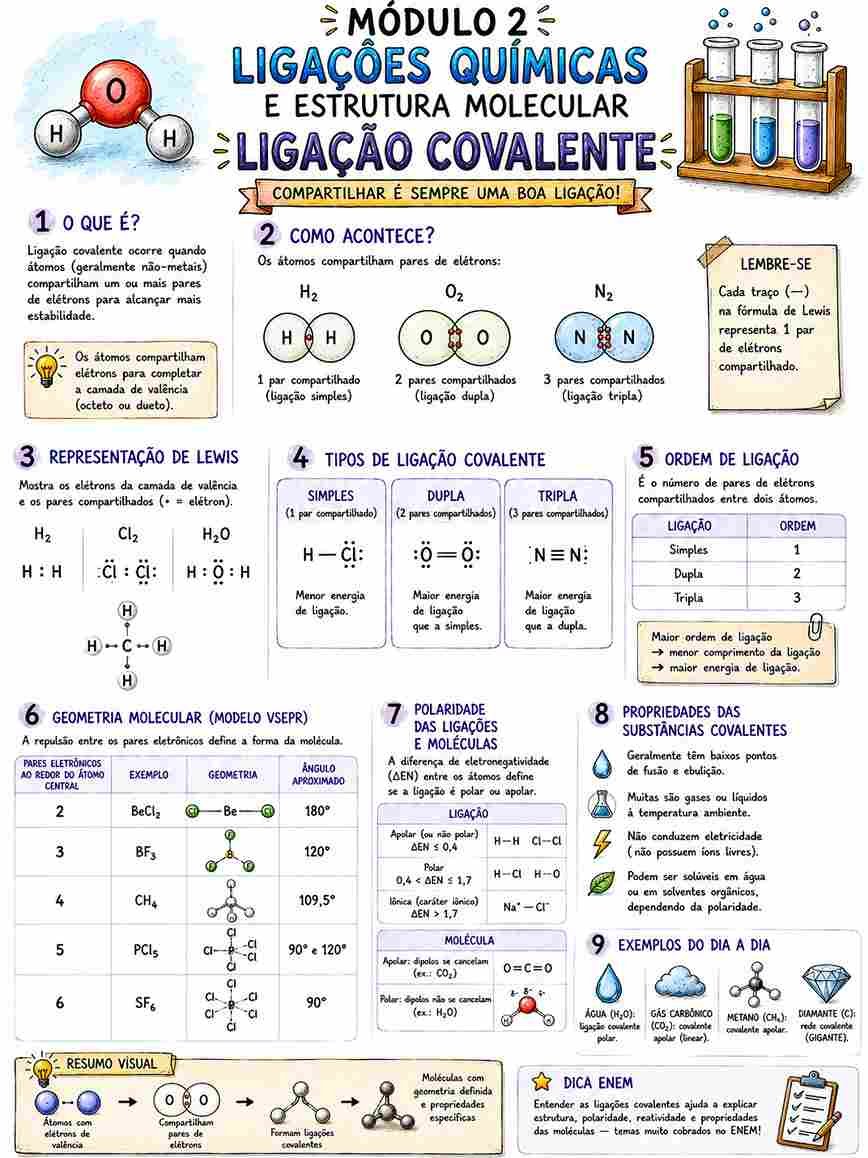 Prévia resumo visual de Química
