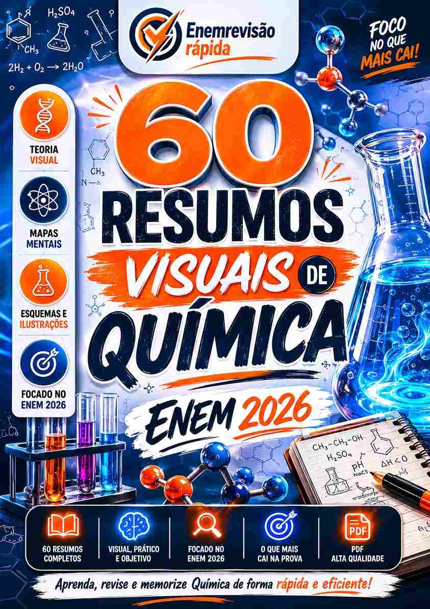 60 Resumos de Química Visual ENEM 2026